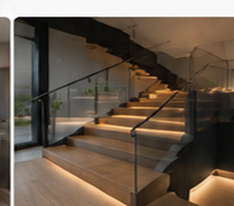 Beispielbild einer modernen Treppe